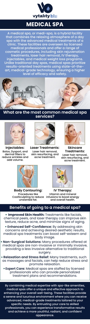 Vytality Blu Health & Medspa offers scheduled appointments to provide a personalized experience for every client. Booking a consultation with our professional team ensures you receive a tailored wellness and aesthetic treatment plan designed to enhance your natural beauty, health, and overall vitality. Scheduling is quick and convenient, allowing you to enjoy specialized care in a comfortable, rejuvenating environment that leaves you feeling refreshed, confident, and empowered. For more information, contact us or request an appointment online. We are conveniently located at 888 Dayton St Suite 111 Yellow Springs OH 45387. Vytality Blu Health & Medspa offers scheduled appointments to provide a personalized experience for every client. Booking a consultation with our professional team ensures you receive a tailored wellness and aesthetic treatment plan designed to enhance your natural beauty, health, and overall vitality. Scheduling is quick and convenient, allowing you to enjoy specialized care in a comfortable, rejuvenating environment that leaves you feeling refreshed, confident, and empowered. For more information, contact us or request an appointment online. We are conveniently located at 888 Dayton St Suite 111 Yellow Springs OH 45387.